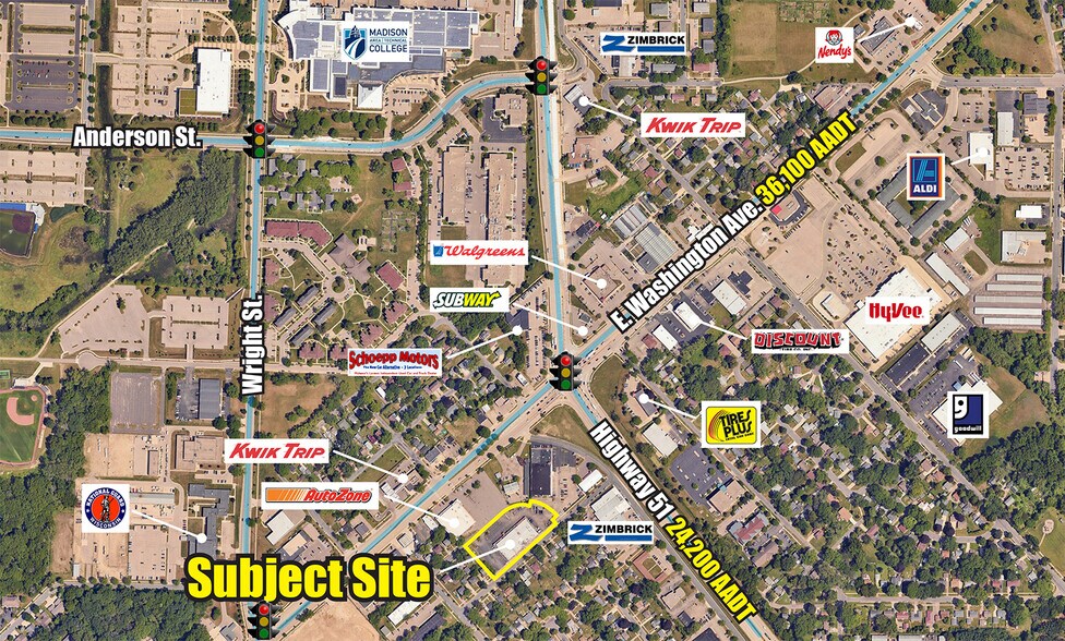 More Photos Of 3539 E Washington Ave, Madison General Retail For Sale