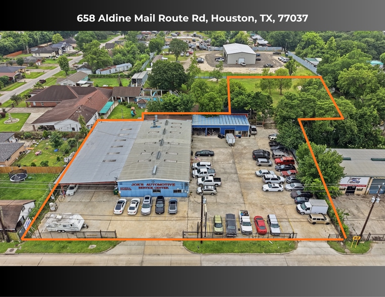 Primary Photo Of 658 Aldine Mail Route Rd, Houston Auto Repair For Sale