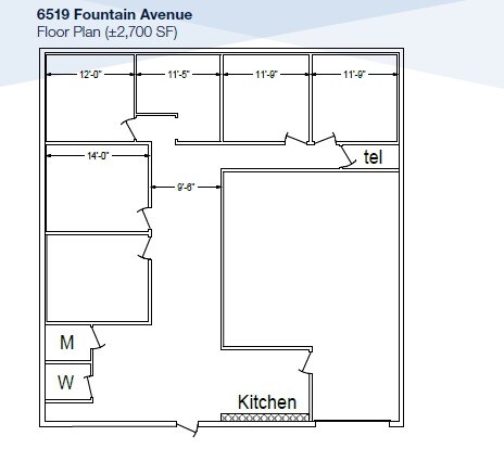 More Photos Of 6519-6521 Fountain Ave, Hollywood Office Residential For Sale