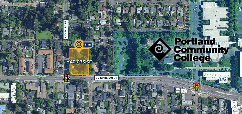 Primary Photo Of 7601 SE Division St, Portland Land For Sale