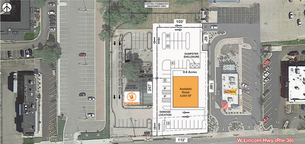 More Photos Of 1127 W Lincoln Hwy, Dekalb Freestanding For Sale