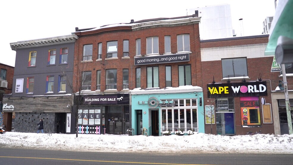 More Photos Of 563 Bloor St W, Toronto Storefront Retail Office For Lease