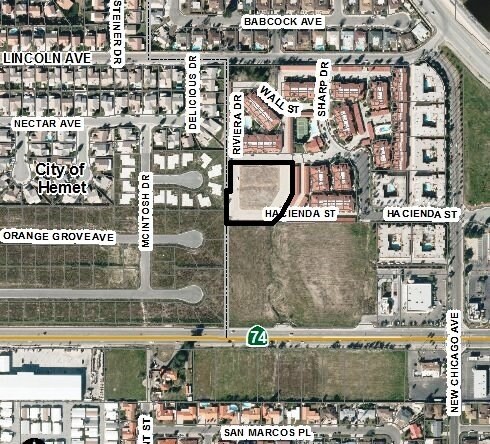 Primary Photo Of 43125 Andrade Ave, Hemet Land For Sale