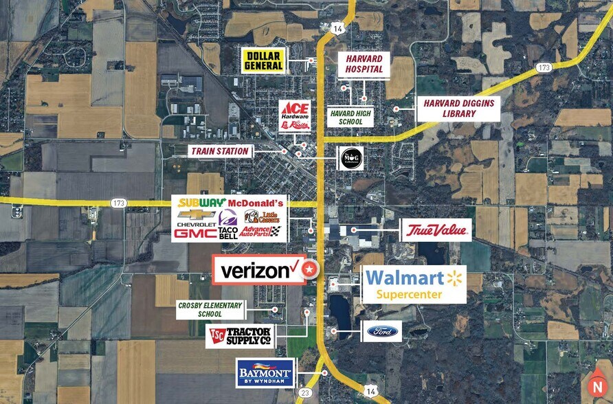 More Photos Of 103 Airport Rd, Harvard Storefront For Sale