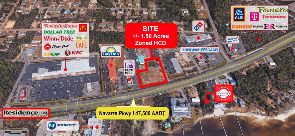 More Photos Of 8716 Navarre Pky, Navarre Land For Lease