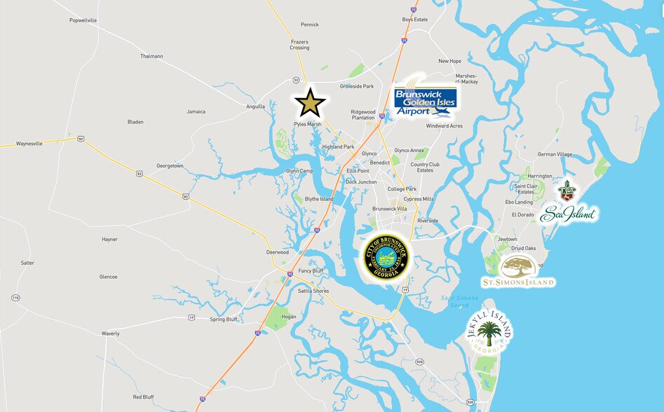 More Photos Of 0 New Jesup Highway, Brunswick Land For Sale