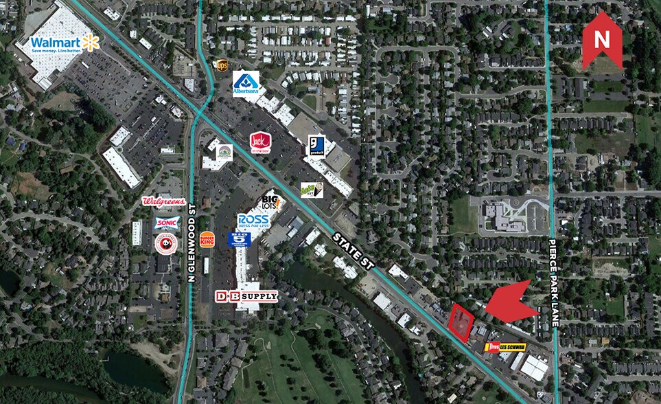 More Photos Of 6614 W State St, Boise Auto Dealership For Lease