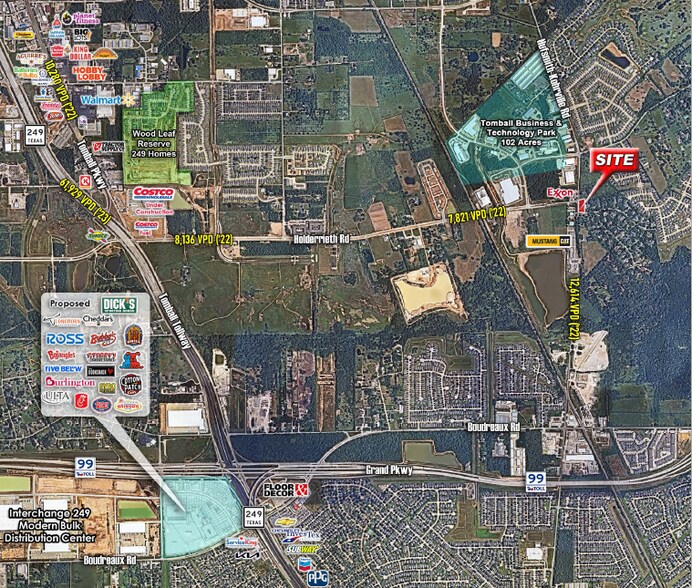 More Photos Of NEC of Albury Park Ln & Hufsmith-Kohrville Rd, Tomball Land For Sale
