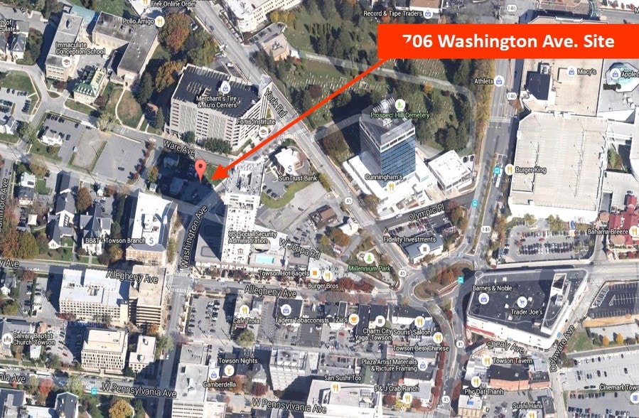 More Photos Of 706 Washington Ave, Towson Land For Sale