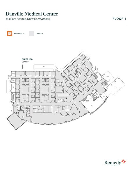 More Photos Of 414 Park Ave, Danville Medical For Lease