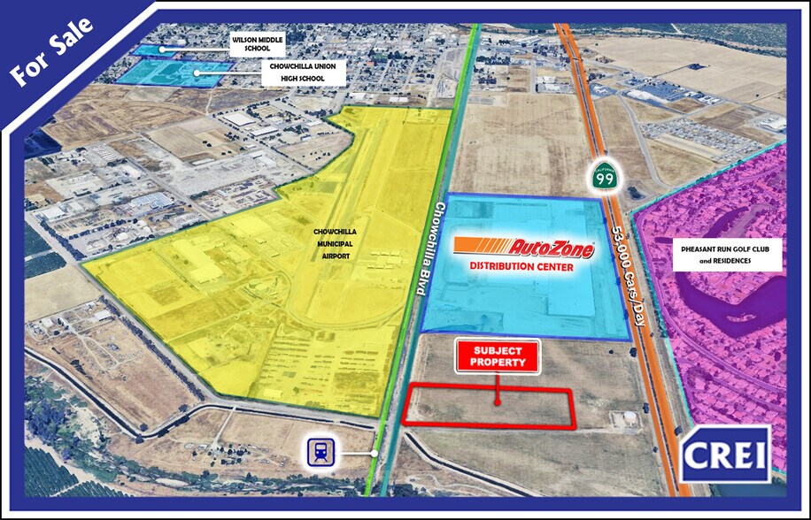 Primary Photo Of Chowchilla Blvd, Chowchilla Land For Sale