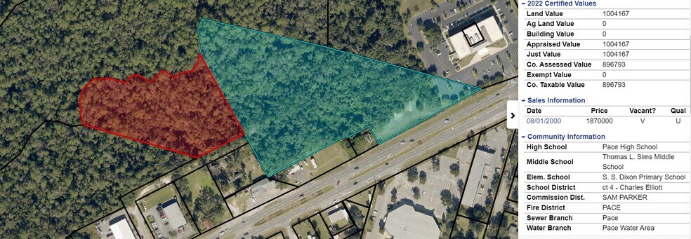 More Photos Of US Highway 90, Pace Land For Sale