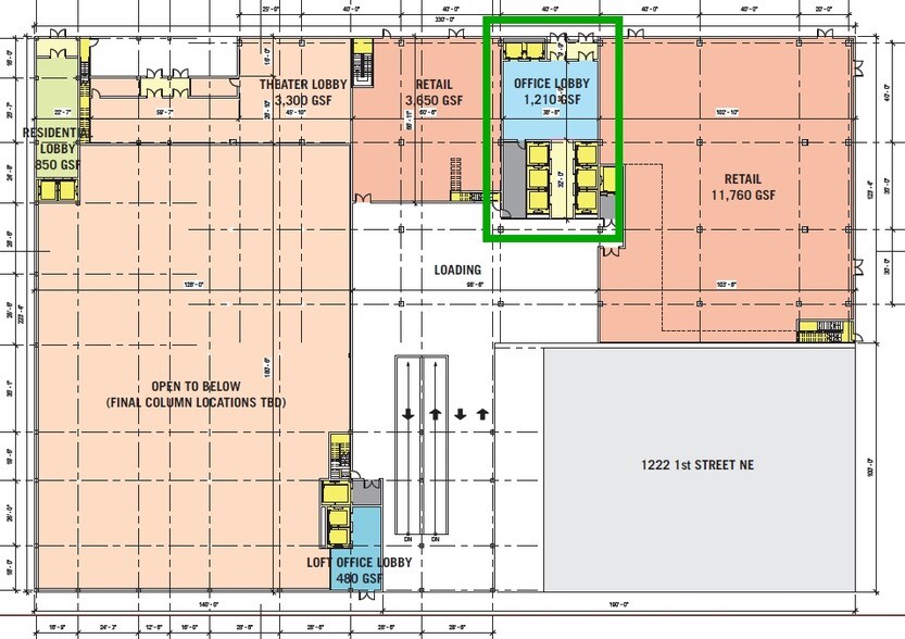 More Photos Of 1250 1st St NE, Washington Office For Lease