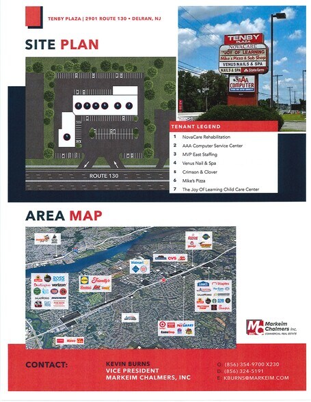 More Photos Of 2902 Route 130, Delran Storefront For Sale