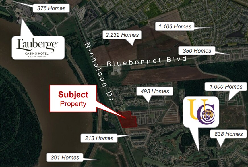 More Photos Of Lexington Estates Commercial-Nicholson Drive, Baton Rouge Land For Sale