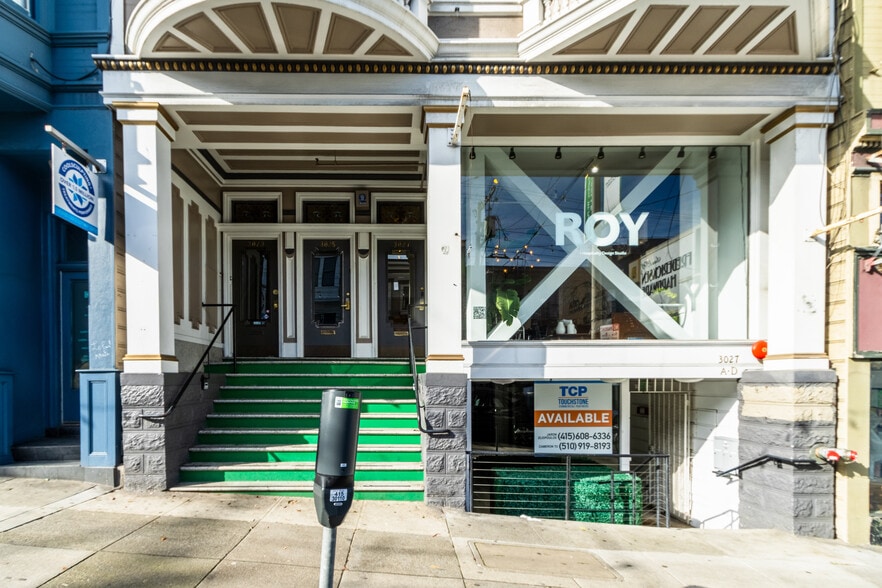 Primary Photo Of 3023-3027 Fillmore St, San Francisco Storefront Retail Residential For Lease
