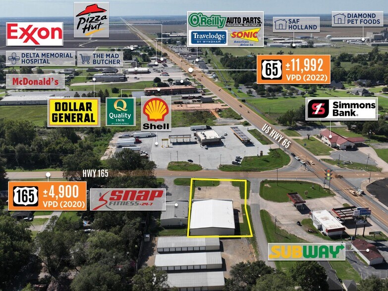 Primary Photo Of 801 Hwy 165, Dumas General Retail For Sale