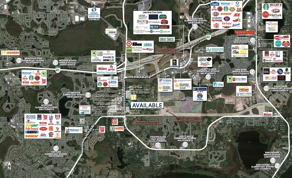 More Photos Of SEC Boggy Creek Rd and Beth rd, Orlando Land For Lease