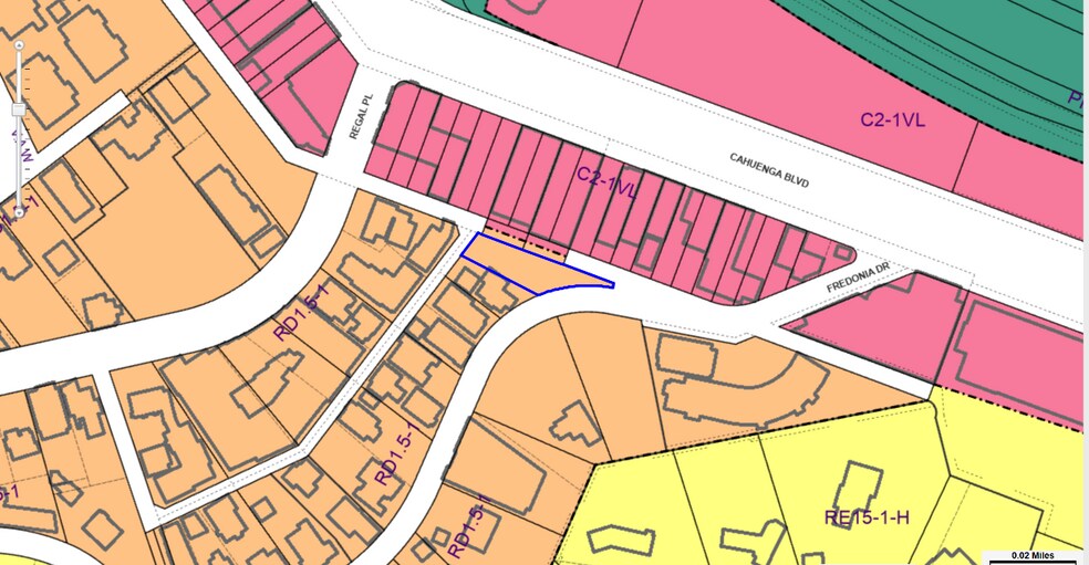 More Photos Of 3643 Fredonia Dr, Los Angeles Land For Sale