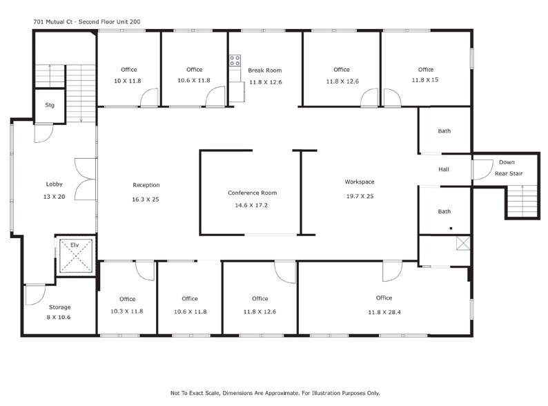 More Photos Of 701 Mutual Ct, Raleigh Office For Sale