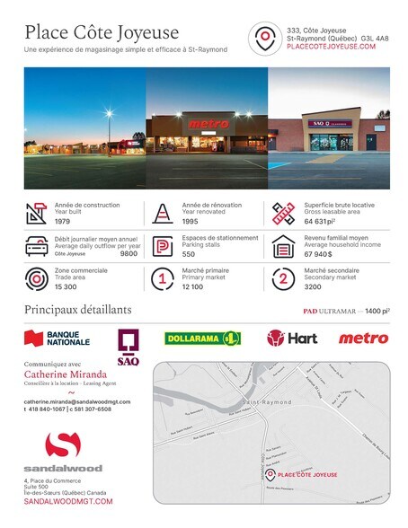 More Photos Of 333 Côte Joyeuse, St-Raymond Storefront For Lease