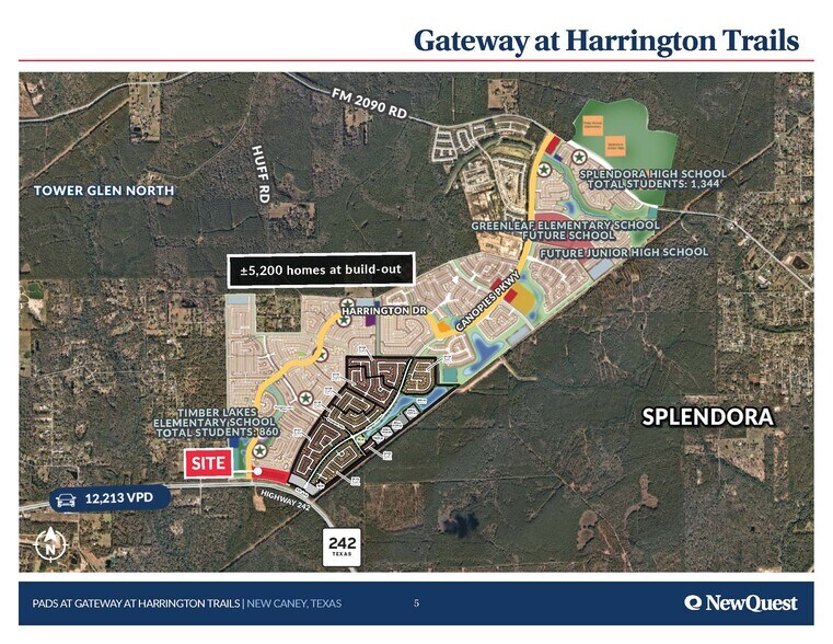 More Photos Of NEC of Highway 242 and Harrington Dr, New Caney Land For Sale