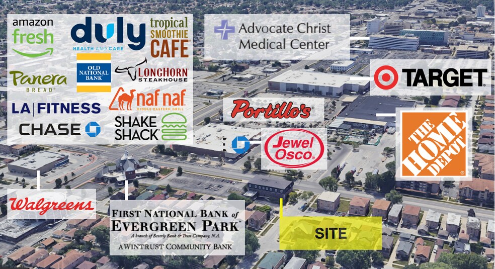 More Photos Of 9401 S Pulaski Rd, Evergreen Park Medical For Sale