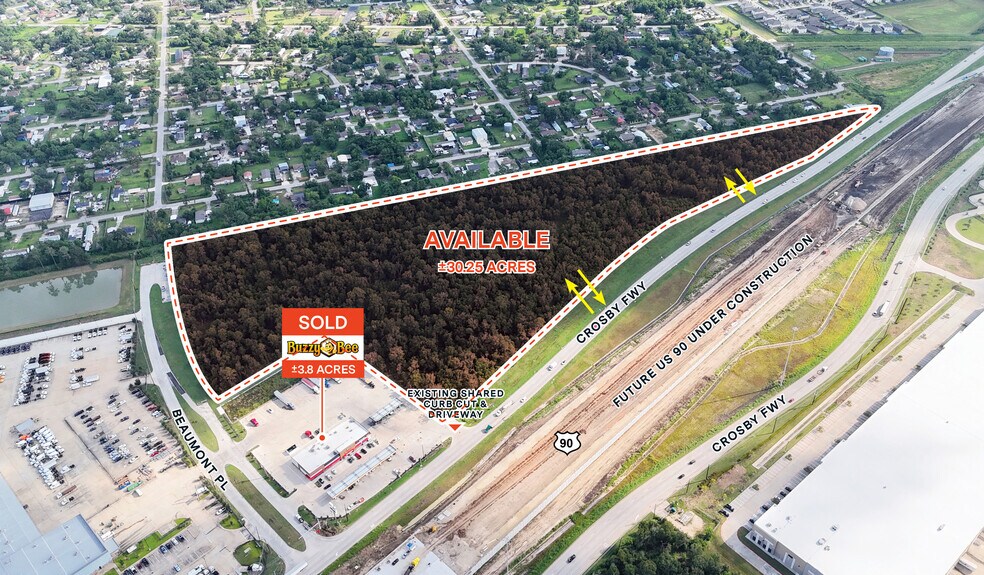 Primary Photo Of Highway 90 & Uvalde, Houston Land For Sale