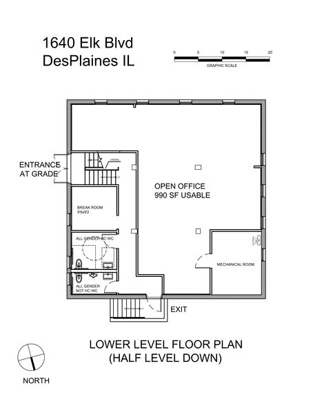 More Photos Of 1640 Elk Blvd, Des Plaines Office For Sale