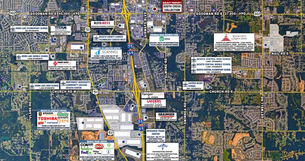 More Photos Of 7090 Malco Blvd, Southaven Storefront For Lease