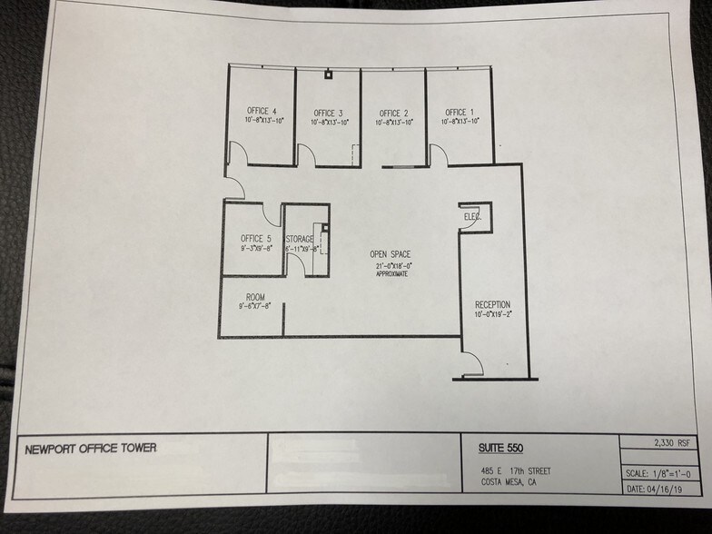 More Photos Of 485 E 17th St, Costa Mesa Office For Lease