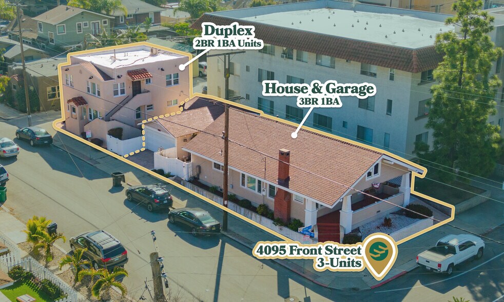 Primary Photo Of 4095 Front St, San Diego Apartments For Sale