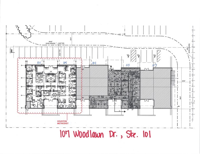 More Photos Of 107-113 Woodlawn Dr, Friendswood Medical For Lease