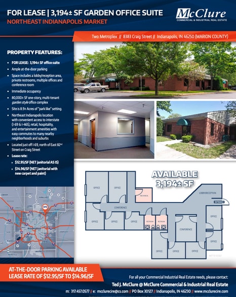More Photos Of 8383 Craig St, Indianapolis Loft Creative Space For Sale