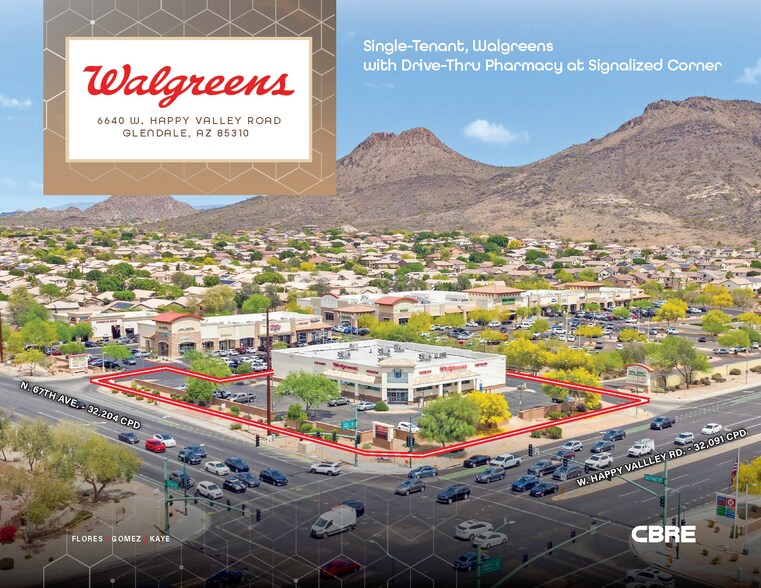 Primary Photo Of 6640 W Happy Valley Rd, Glendale Drugstore For Sale