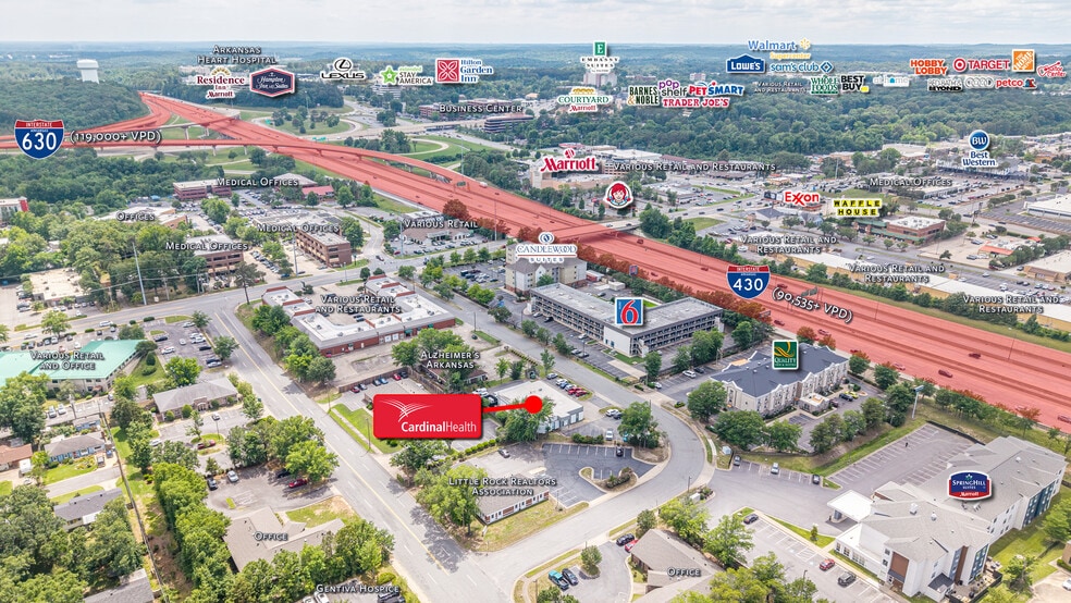 More Photos Of 215 Markham Center Dr, Little Rock Office For Sale