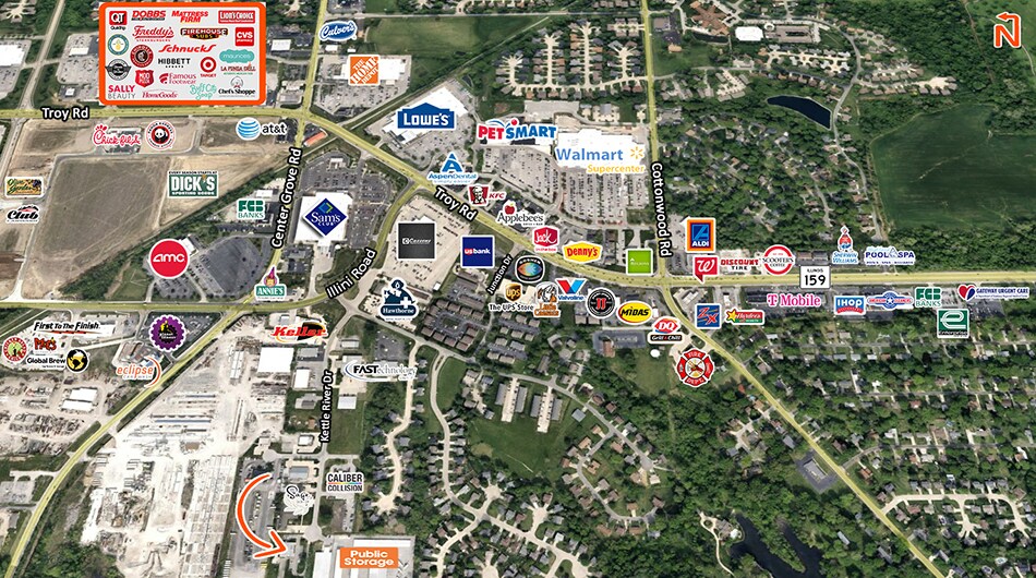 More Photos Of 18 Kettle River Dr, Glen Carbon Warehouse For Sale