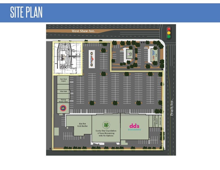 More Photos Of 424-460 W Shaw Ave, Clovis Storefront For Sale