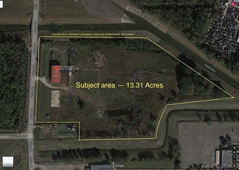 More Photos Of 9901 Belknap Rd, Sugar Land Land For Sale