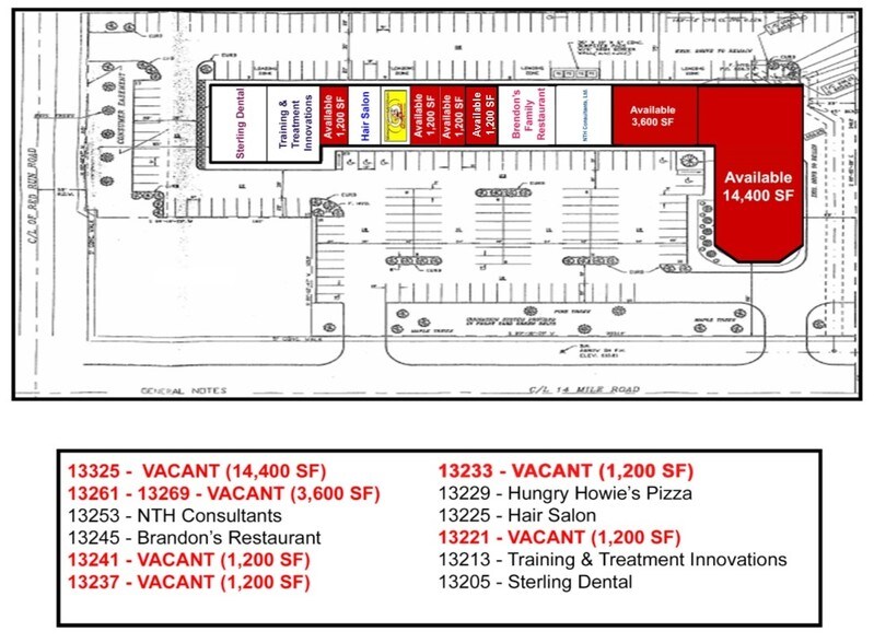 More Photos Of 13205-13325 E 14 Mile Rd, Sterling Heights Unknown For Lease