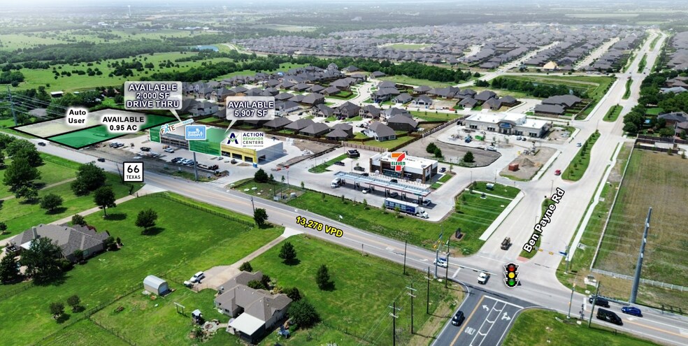 Primary Photo Of NWQ OF HWY 66 & BEN PAYNE ROAD, Fate General Retail For Lease