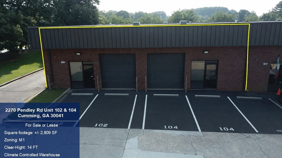 More Photos Of 2270 Pendley Rd, Cumming Warehouse For Sale