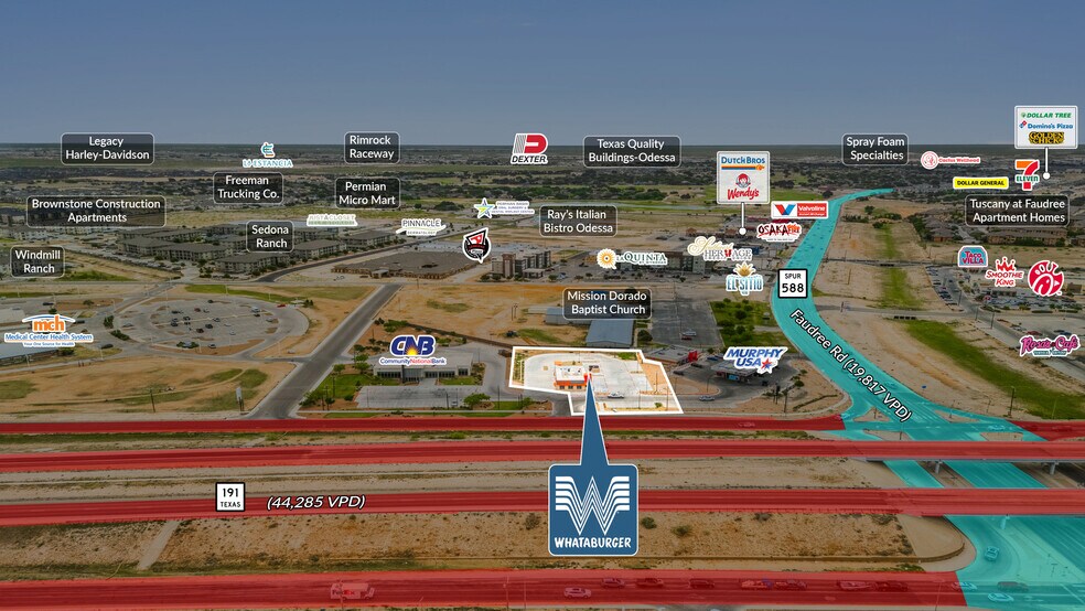 More Photos Of 8020 TX-191, Odessa Fast Food For Sale