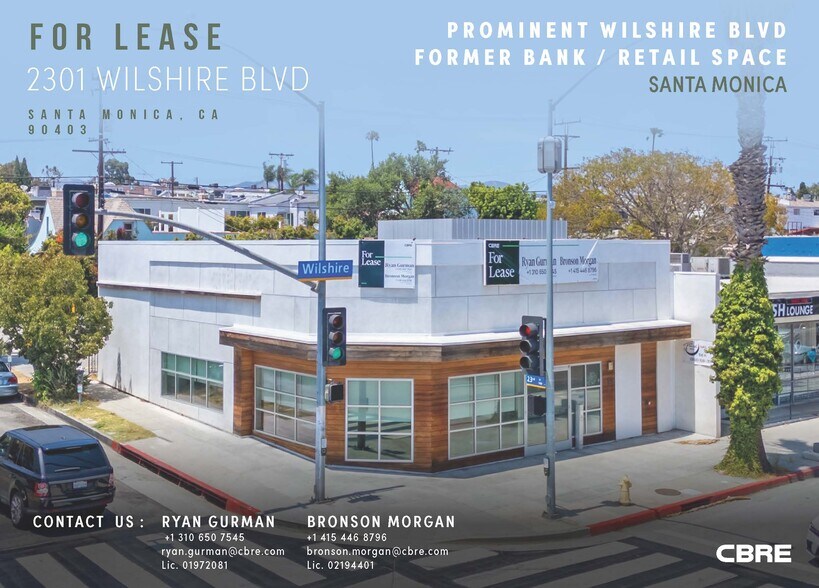 Primary Photo Of 2301 Wilshire Blvd, Santa Monica Bank For Lease
