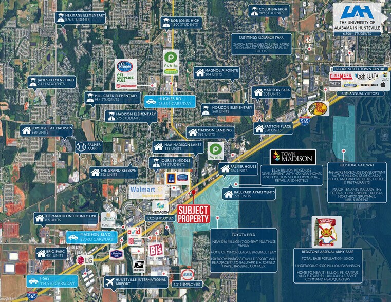 More Photos Of Hughes Rd & Madison Blvd, Madison Freestanding For Sale