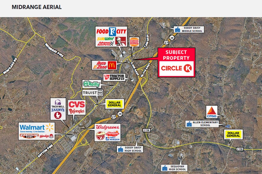 More Photos Of 109 Sequoyah Rd, Soddy Daisy Convenience Store For Sale