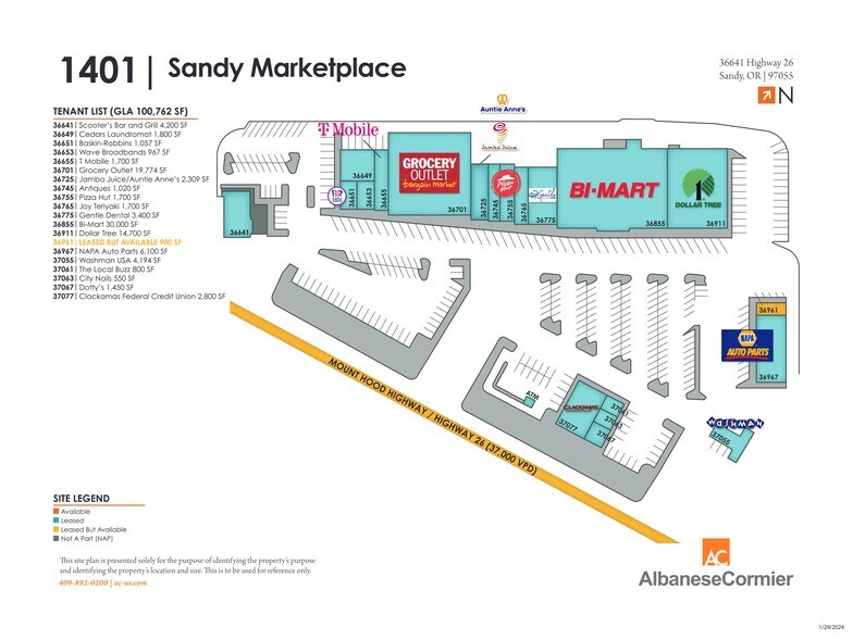 More Photos Of 36651-36911 Highway 26, Sandy Unknown For Lease