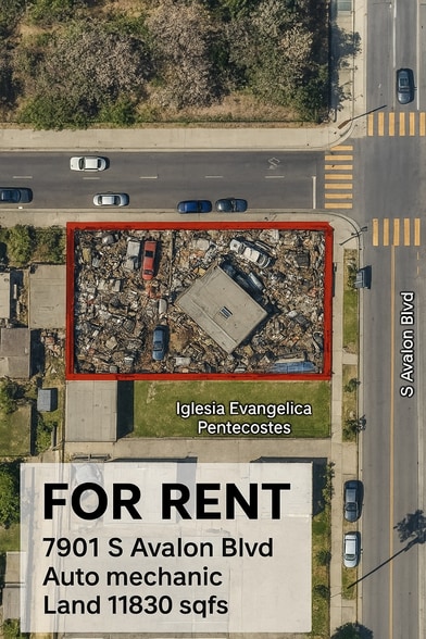 More Photos Of 7901 Avalon Blvd, Los Angeles Land For Lease