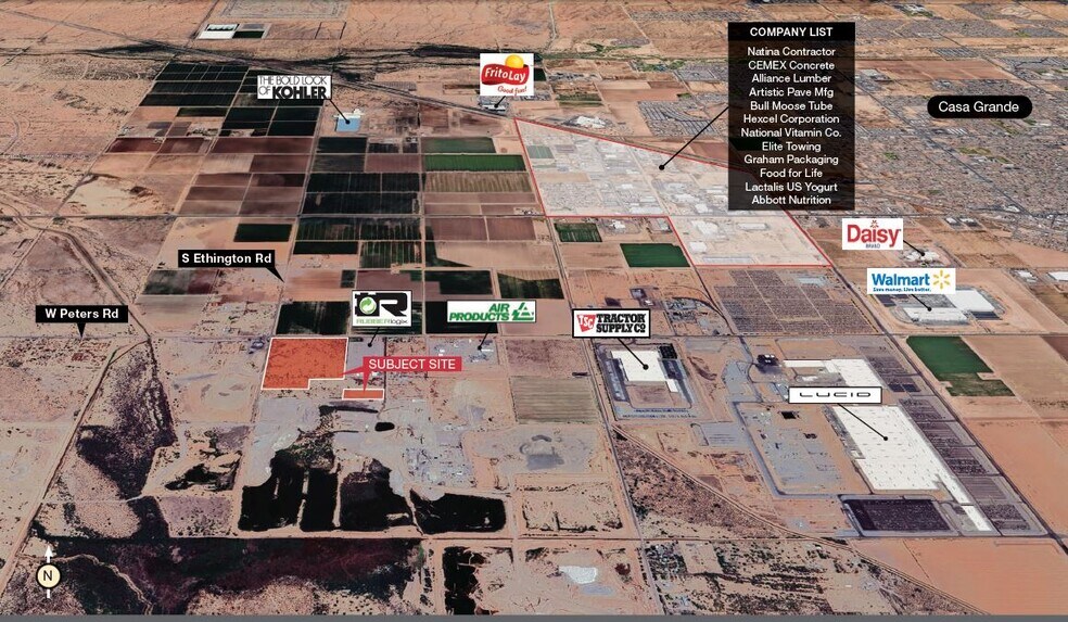 Primary Photo Of 22539 W Peters Rd, Casa Grande Land For Sale
