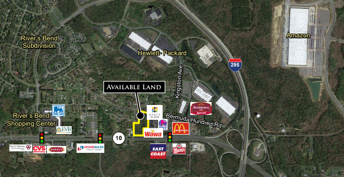 Primary Photo Of 580 E Hundred Rd, Chester Land For Sale